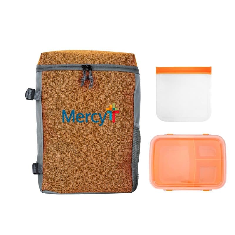 Custom Speck Cooler Lunch To Go Sandwich Set with Company Logo - Personalized Bulk Corporate Gift - 8