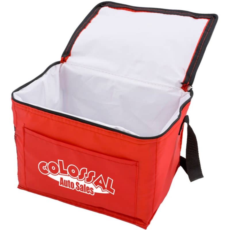 Custom Budget Cooler Bag with Company Logo - Personalized Bulk Corporate Gift - 1