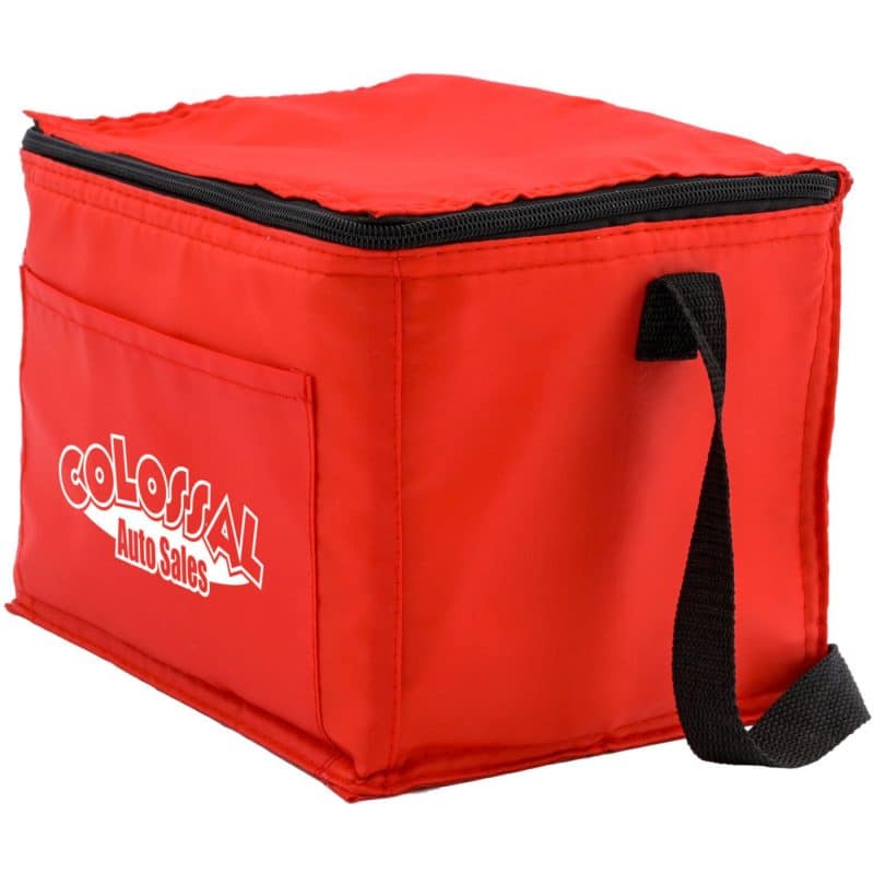 Custom Budget Cooler Bag with Company Logo - Personalized Bulk Corporate Gift - 2