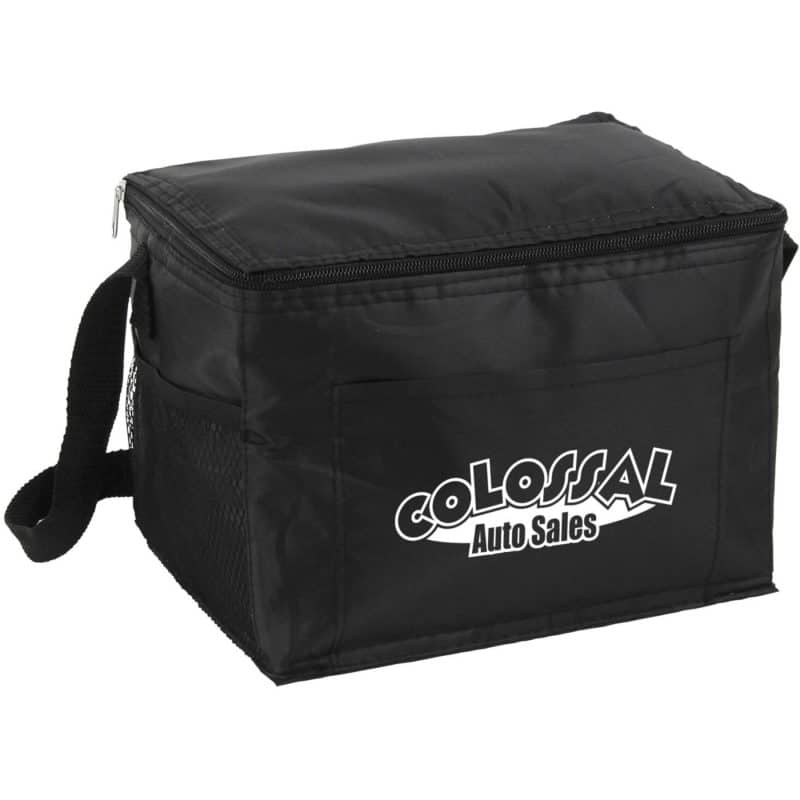 Custom Budget Cooler Bag with Company Logo - Personalized Bulk Corporate Gift - 3