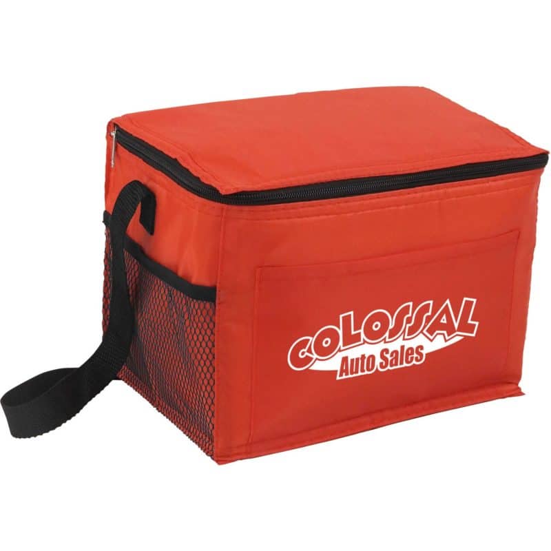Custom Budget Cooler Bag with Company Logo - Personalized Bulk Corporate Gift