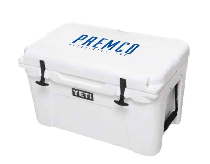 Custom YETI Customized Tundra 45 Cooler with Company Logo - Personalized Bulk Corporate Gift