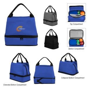 Denson Rpet Expandable Dual Compartment Cooler Bag