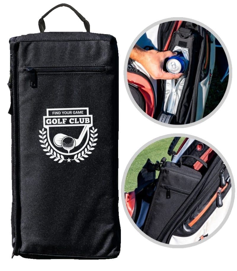 Custom Golf Cooler Bag with Company Logo - Personalized Bulk Corporate Gift - 1