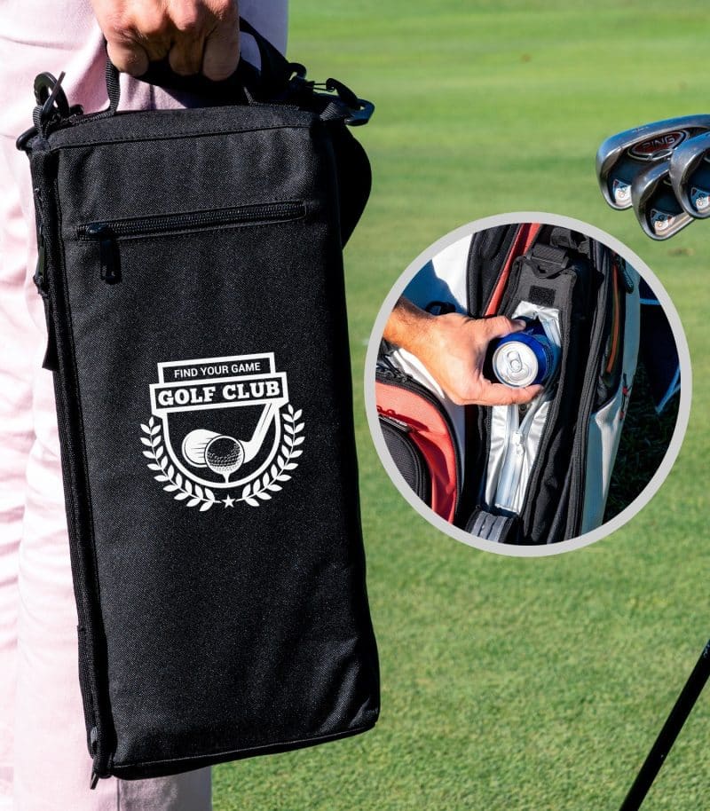 Custom Golf Cooler Bag with Company Logo - Personalized Bulk Corporate Gift