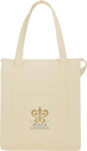 Custom Hercules Insulated Grocery Tote Bag with Company Logo - Personalized Bulk Corporate Gift