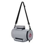 Custom Malibu 8-Can Polyester Crossbody Cooler Bag with Company Logo - Personalized Bulk Corporate Gift - 4