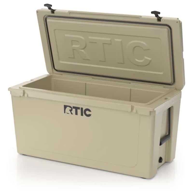 Custom 145 QT RTIC® Ultra-Tough Insulated Hard Cooler Ice Chest 41.75" x 17.25" with Company Logo - Personalized Bulk Corporate Gift - 1