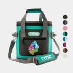 Custom 20-Can RTIC® Soft Pack Insulated Floating Cooler Bag 13.5" x 13.75" with Company Logo - Personalized Bulk Corporate Gift