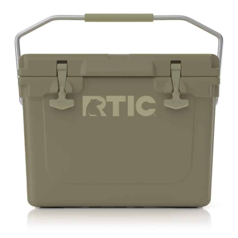 Custom 20 QT RTIC® Insulated Ultra-Tough Hard Cooler Ice Chest 20" x 14.5" with Company Logo - Personalized Bulk Corporate Gift - 6
