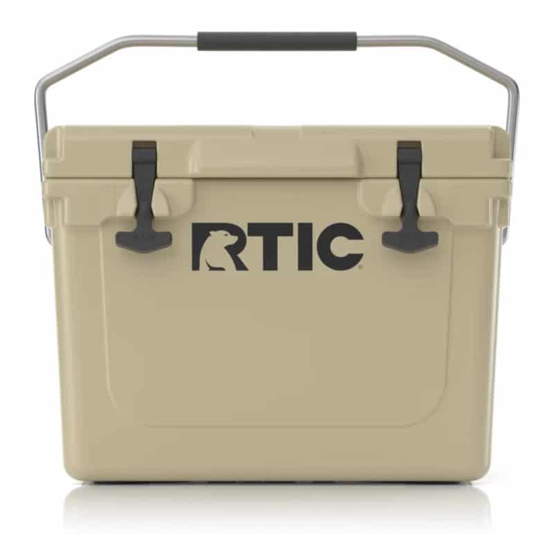 Custom 20 QT RTIC® Insulated Ultra-Tough Hard Cooler Ice Chest 20" x 14.5" with Company Logo - Personalized Bulk Corporate Gift - 8