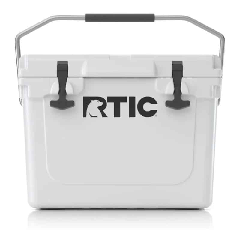 Custom 20 QT RTIC® Insulated Ultra-Tough Hard Cooler Ice Chest 20" x 14.5" with Company Logo - Personalized Bulk Corporate Gift - 9