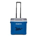 Custom 30 Qt. Igloo® Latitude Roller Cooler with Company Logo - Personalized Bulk Corporate Gift