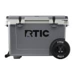 Custom 52 QT RTIC® Insulated Ultra-Light Wheeled Hard Cooler Ice Chest 29" x 18.75" with Company Logo - Personalized Bulk Corporate Gift - 3