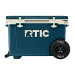 Custom 52 QT RTIC® Insulated Ultra-Light Wheeled Hard Cooler Ice Chest 29" x 18.75" with Company Logo - Personalized Bulk Corporate Gift - 4