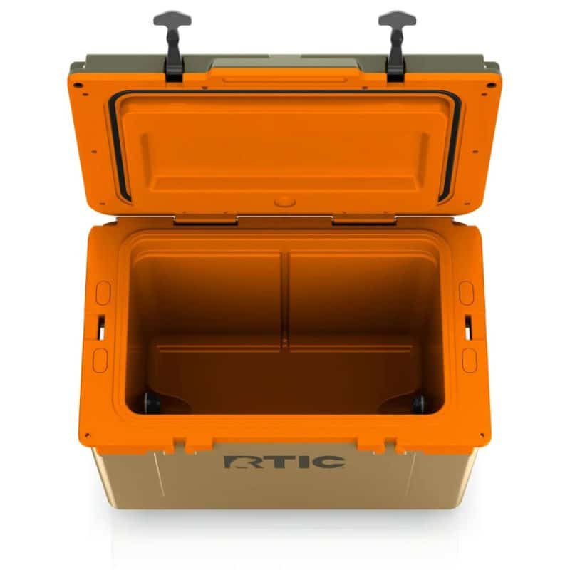 Custom 52 QT RTIC® Ultra-Light Insulated Hard Cooler Ice Chest 27.25" x 17" with Company Logo - Personalized Bulk Corporate Gift - 3