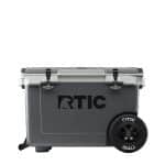 Custom 52 Qt. RTIC Ultra Light Cooler with Wheels with Company Logo - Personalized Bulk Corporate Gift - 2