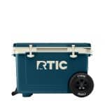 Custom 52 Qt. RTIC Ultra Light Cooler with Wheels with Company Logo - Personalized Bulk Corporate Gift - 5