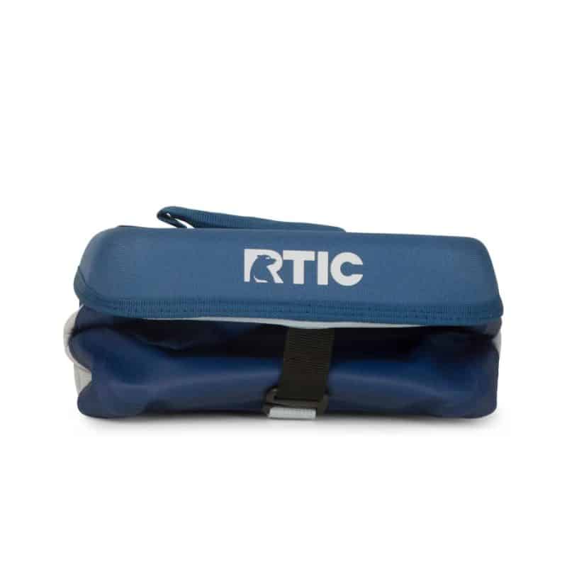 Custom 6-Can RTIC® Soft Pack Insulated Cooler Bag w/ Bottle Opener 8.5" x 7.5" with Company Logo - Personalized Bulk Corporate Gift - 3