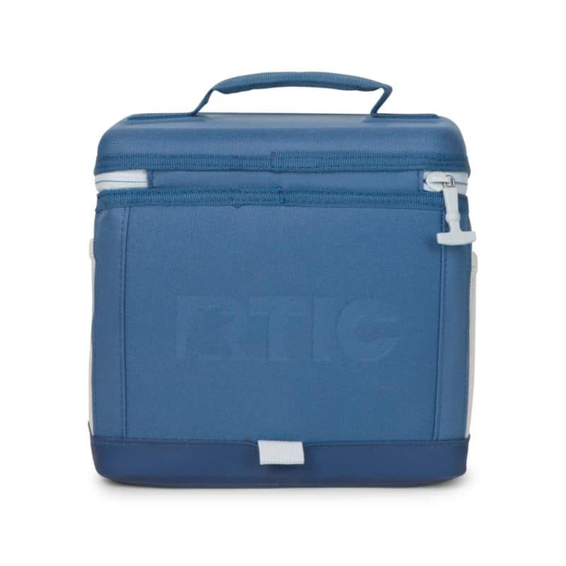 Custom 6-Can RTIC® Soft Pack Insulated Cooler Bag w/ Bottle Opener 8.5" x 7.5" with Company Logo - Personalized Bulk Corporate Gift - 4