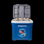 Custom 60 Qt. Igloo® Latitude Roller Cooler with Company Logo - Personalized Bulk Corporate Gift
