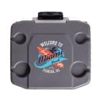 Custom 60 Qt. Igloo® Latitude Roller Cooler with Company Logo - Personalized Bulk Corporate Gift - 2