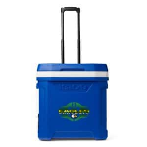 Custom 60 Qt. Igloo® Profile II Roller Cooler with Company Logo - Personalized Bulk Corporate Gift