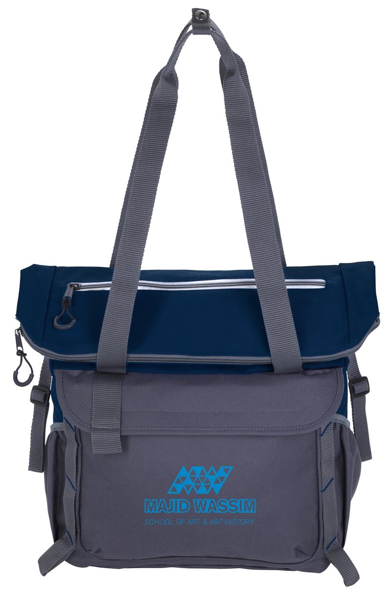 Custom Atchison® All-Around Adaptive RPET Tote-Pack with Company Logo - Personalized Bulk Corporate Gift - 3