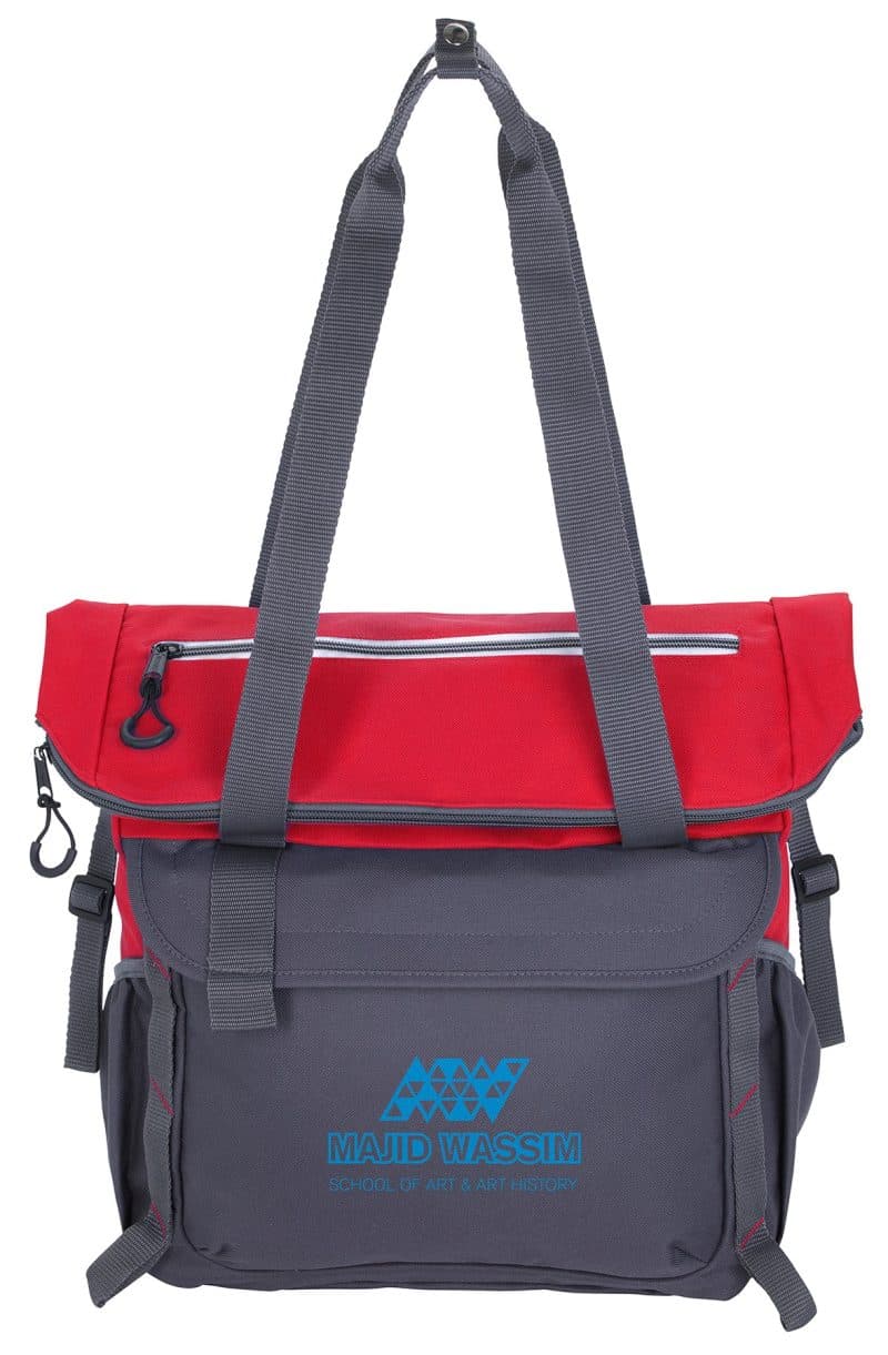 Custom Atchison® All-Around Adaptive RPET Tote-Pack with Company Logo - Personalized Bulk Corporate Gift - 4