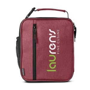 Custom Austin Nylon Collection Lunch Cooler Bag with Company Logo - Personalized Bulk Corporate Gift