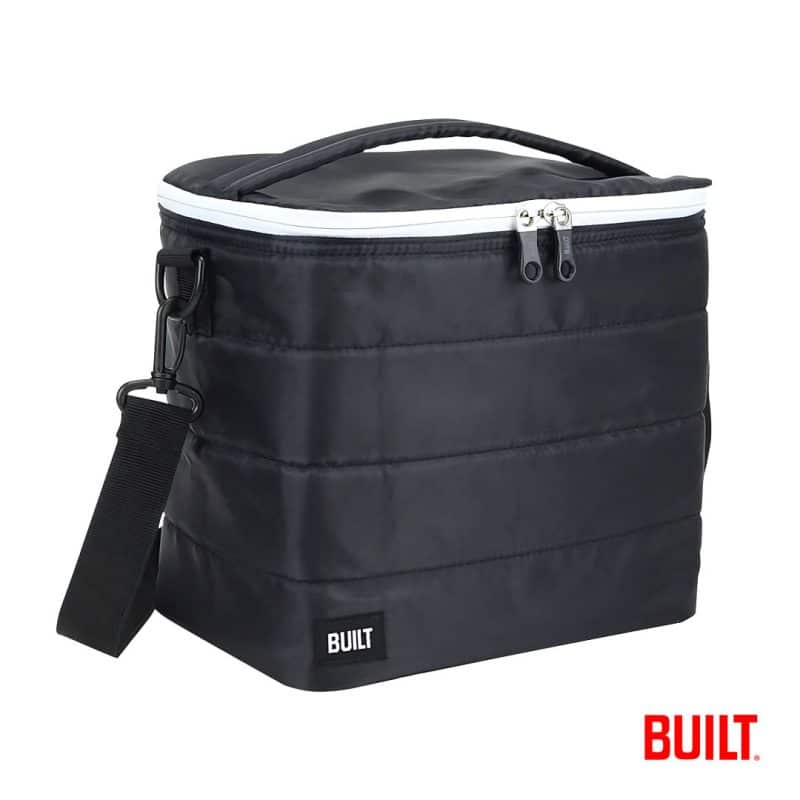 Custom BUILT® Puffer Lunch Crossbody with Company Logo - Personalized Bulk Corporate Gift - 3