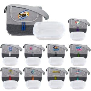 Custom Bay Handy Lunch Kit with Company Logo - Personalized Bulk Corporate Gift