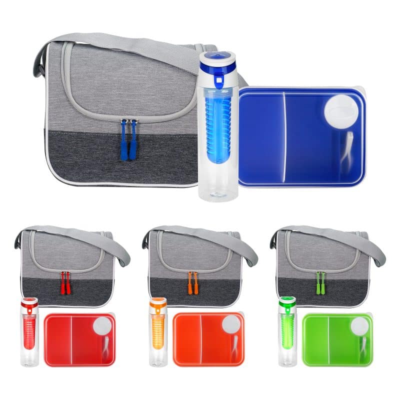 Custom Bay On The Go Infuser Lunch Set with Company Logo - Personalized Bulk Corporate Gift - 1