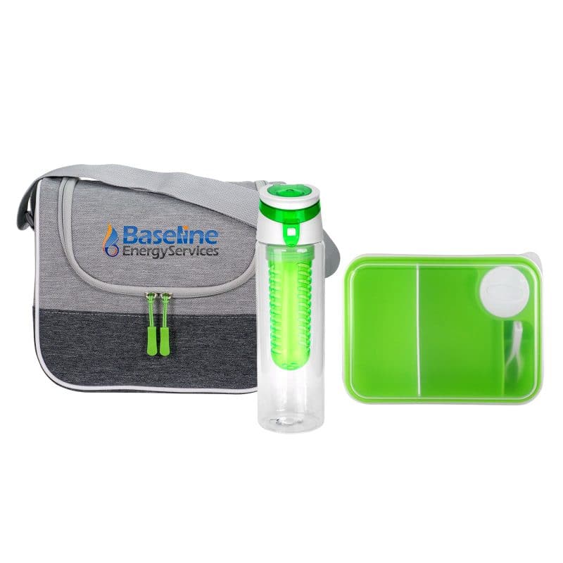 Custom Bay On The Go Infuser Lunch Set with Company Logo - Personalized Bulk Corporate Gift - 7