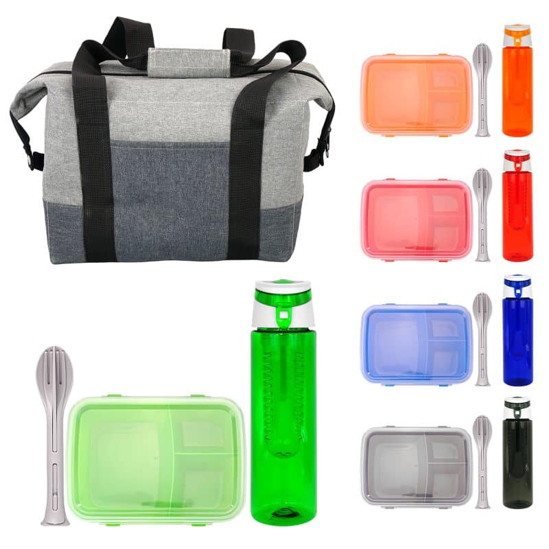 Custom Bay To Go Picnic Chiller with Company Logo - Personalized Bulk Corporate Gift - 1