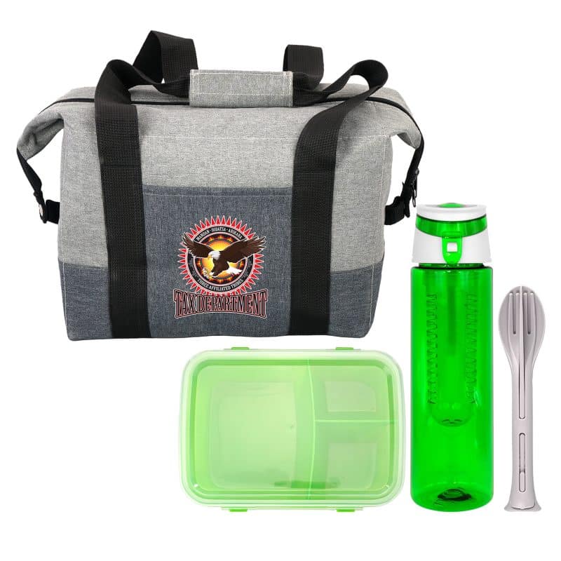 Custom Bay To Go Picnic Chiller with Company Logo - Personalized Bulk Corporate Gift - 7