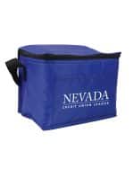 Custom Budget 6-Pack Cooler Bag with Company Logo - Personalized Bulk Corporate Gift