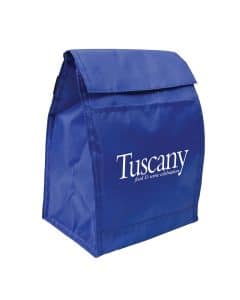 Custom Budget Lunch Cooler Bag with Company Logo - Personalized Bulk Corporate Gift