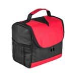 Custom Center Divider Lunch Bag with Company Logo - Personalized Bulk Corporate Gift - 2