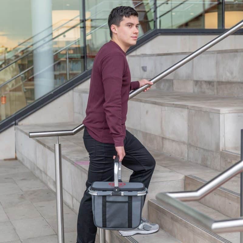 Custom Colmar Cooler Basket with Company Logo - Personalized Bulk Corporate Gift - 2