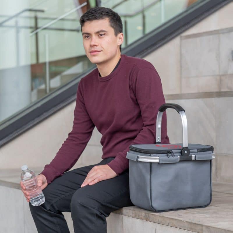 Custom Colmar Cooler Basket with Company Logo - Personalized Bulk Corporate Gift - 3