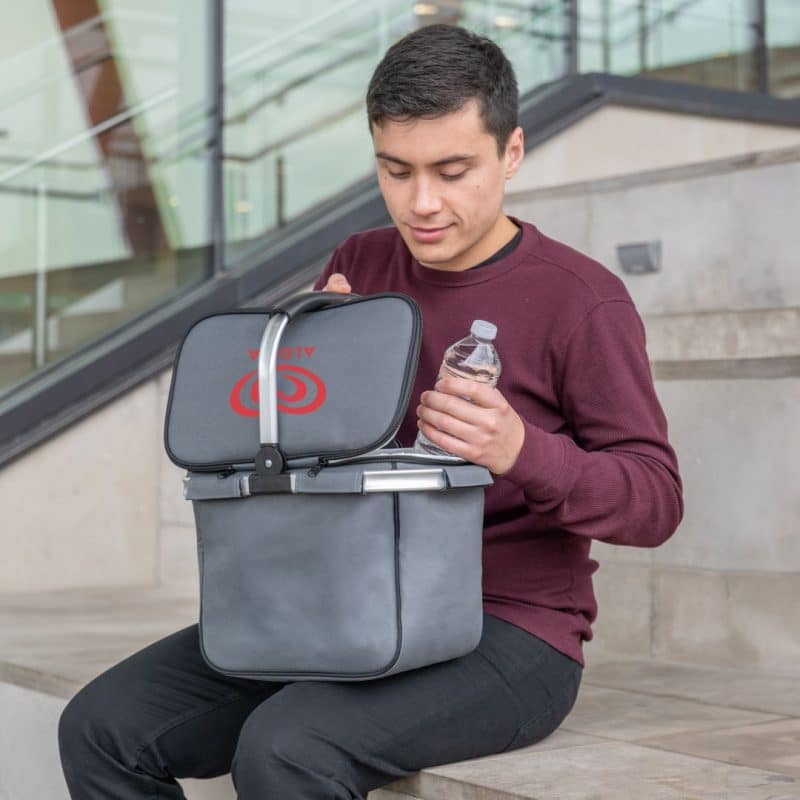 Custom Colmar Cooler Basket with Company Logo - Personalized Bulk Corporate Gift - 4