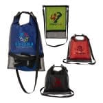 Custom Crestone 3.8L Waterproof Bag w/ Mesh Outer with Company Logo - Personalized Bulk Corporate Gift