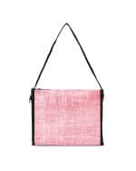 Custom Denim Pattern Non-Woven 6-Pack Lunch Cooler Bag with Company Logo - Personalized Bulk Corporate Gift - 8