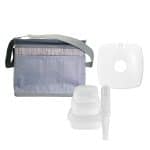 Custom Gray Graph Chilled Lunch Set with Company Logo - Personalized Bulk Corporate Gift - 5