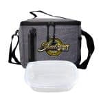 Custom Handy Oval Lunch Set with Company Logo - Personalized Bulk Corporate Gift - 2