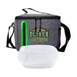 Custom Handy Oval Lunch Set with Company Logo - Personalized Bulk Corporate Gift - 8