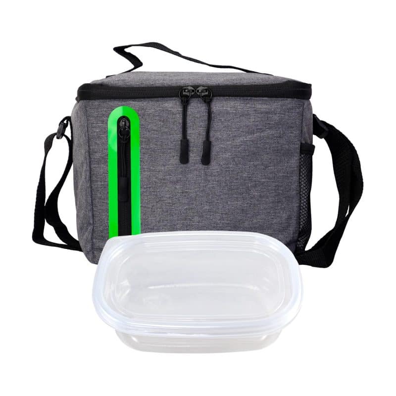 Custom Handy Oval Lunch Set with Company Logo - Personalized Bulk Corporate Gift - 9