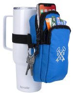Custom Koozie® Boho Water Bottle Pouch with Company Logo - Personalized Bulk Corporate Gift - 1