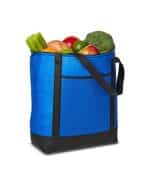 Custom Medium Size Non-Woven Cooler Tote Bag with Company Logo - Personalized Bulk Corporate Gift - 3